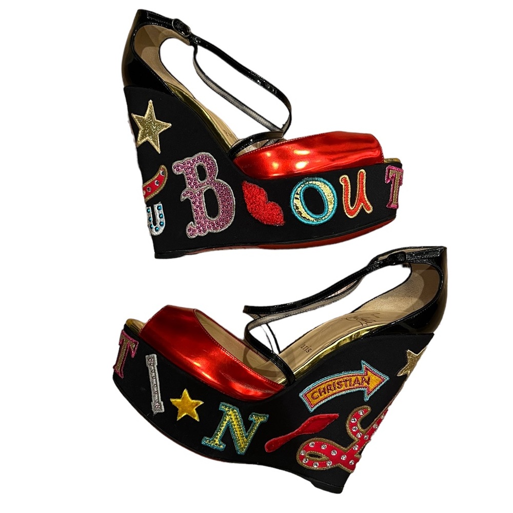 Christian Louboutin Loubi Zappa 140 Limited Edition Platform Sandals